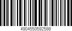 Código de barras (EAN, GTIN, SKU, ISBN): '4904550592588'
