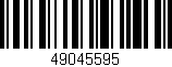 Código de barras (EAN, GTIN, SKU, ISBN): '49045595'