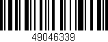Código de barras (EAN, GTIN, SKU, ISBN): '49046339'