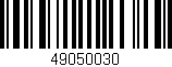 Código de barras (EAN, GTIN, SKU, ISBN): '49050030'