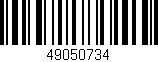 Código de barras (EAN, GTIN, SKU, ISBN): '49050734'