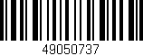 Código de barras (EAN, GTIN, SKU, ISBN): '49050737'