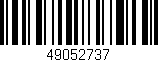 Código de barras (EAN, GTIN, SKU, ISBN): '49052737'