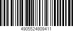 Código de barras (EAN, GTIN, SKU, ISBN): '4905524809411'