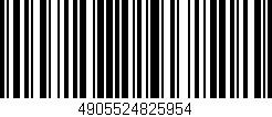 Código de barras (EAN, GTIN, SKU, ISBN): '4905524825954'