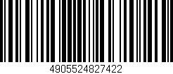 Código de barras (EAN, GTIN, SKU, ISBN): '4905524827422'