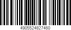 Código de barras (EAN, GTIN, SKU, ISBN): '4905524827460'