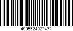 Código de barras (EAN, GTIN, SKU, ISBN): '4905524827477'