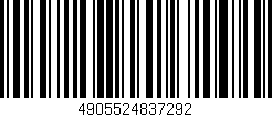 Código de barras (EAN, GTIN, SKU, ISBN): '4905524837292'