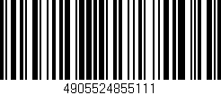 Código de barras (EAN, GTIN, SKU, ISBN): '4905524855111'