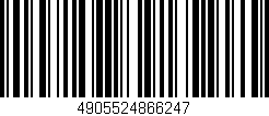 Código de barras (EAN, GTIN, SKU, ISBN): '4905524866247'