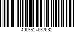 Código de barras (EAN, GTIN, SKU, ISBN): '4905524867862'