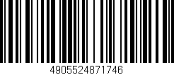 Código de barras (EAN, GTIN, SKU, ISBN): '4905524871746'
