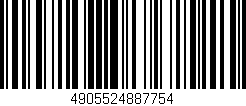 Código de barras (EAN, GTIN, SKU, ISBN): '4905524887754'