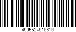 Código de barras (EAN, GTIN, SKU, ISBN): '4905524918618'