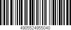Código de barras (EAN, GTIN, SKU, ISBN): '4905524955040'
