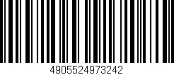 Código de barras (EAN, GTIN, SKU, ISBN): '4905524973242'