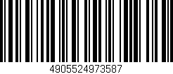 Código de barras (EAN, GTIN, SKU, ISBN): '4905524973587'