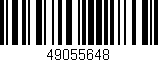 Código de barras (EAN, GTIN, SKU, ISBN): '49055648'