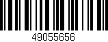 Código de barras (EAN, GTIN, SKU, ISBN): '49055656'