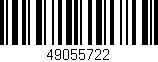 Código de barras (EAN, GTIN, SKU, ISBN): '49055722'