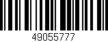 Código de barras (EAN, GTIN, SKU, ISBN): '49055777'