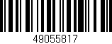 Código de barras (EAN, GTIN, SKU, ISBN): '49055817'