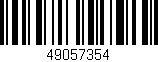 Código de barras (EAN, GTIN, SKU, ISBN): '49057354'