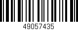 Código de barras (EAN, GTIN, SKU, ISBN): '49057435'