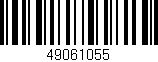 Código de barras (EAN, GTIN, SKU, ISBN): '49061055'