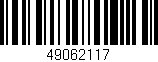 Código de barras (EAN, GTIN, SKU, ISBN): '49062117'