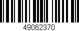 Código de barras (EAN, GTIN, SKU, ISBN): '49062370'