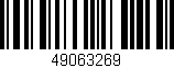Código de barras (EAN, GTIN, SKU, ISBN): '49063269'