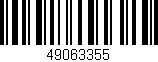 Código de barras (EAN, GTIN, SKU, ISBN): '49063355'