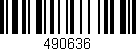Código de barras (EAN, GTIN, SKU, ISBN): '490636'