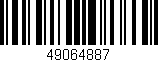 Código de barras (EAN, GTIN, SKU, ISBN): '49064887'