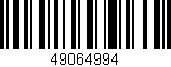 Código de barras (EAN, GTIN, SKU, ISBN): '49064994'