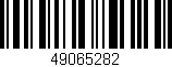 Código de barras (EAN, GTIN, SKU, ISBN): '49065282'