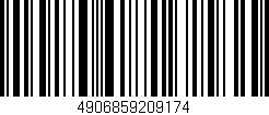 Código de barras (EAN, GTIN, SKU, ISBN): '4906859209174'