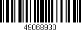 Código de barras (EAN, GTIN, SKU, ISBN): '49068930'