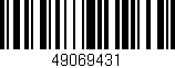 Código de barras (EAN, GTIN, SKU, ISBN): '49069431'