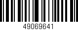 Código de barras (EAN, GTIN, SKU, ISBN): '49069641'