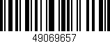 Código de barras (EAN, GTIN, SKU, ISBN): '49069657'