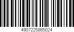 Código de barras (EAN, GTIN, SKU, ISBN): '4907225865024'