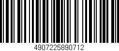 Código de barras (EAN, GTIN, SKU, ISBN): '4907225890712'