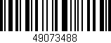 Código de barras (EAN, GTIN, SKU, ISBN): '49073488'