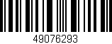 Código de barras (EAN, GTIN, SKU, ISBN): '49076293'