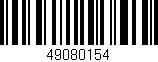 Código de barras (EAN, GTIN, SKU, ISBN): '49080154'