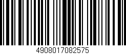 Código de barras (EAN, GTIN, SKU, ISBN): '4908017082575'