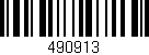 Código de barras (EAN, GTIN, SKU, ISBN): '490913'